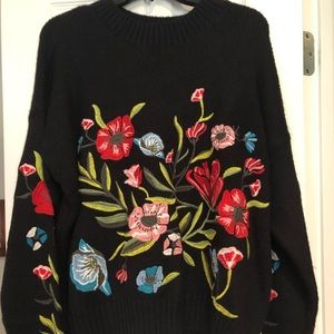 Romeo & Juliet Flower Sweater
